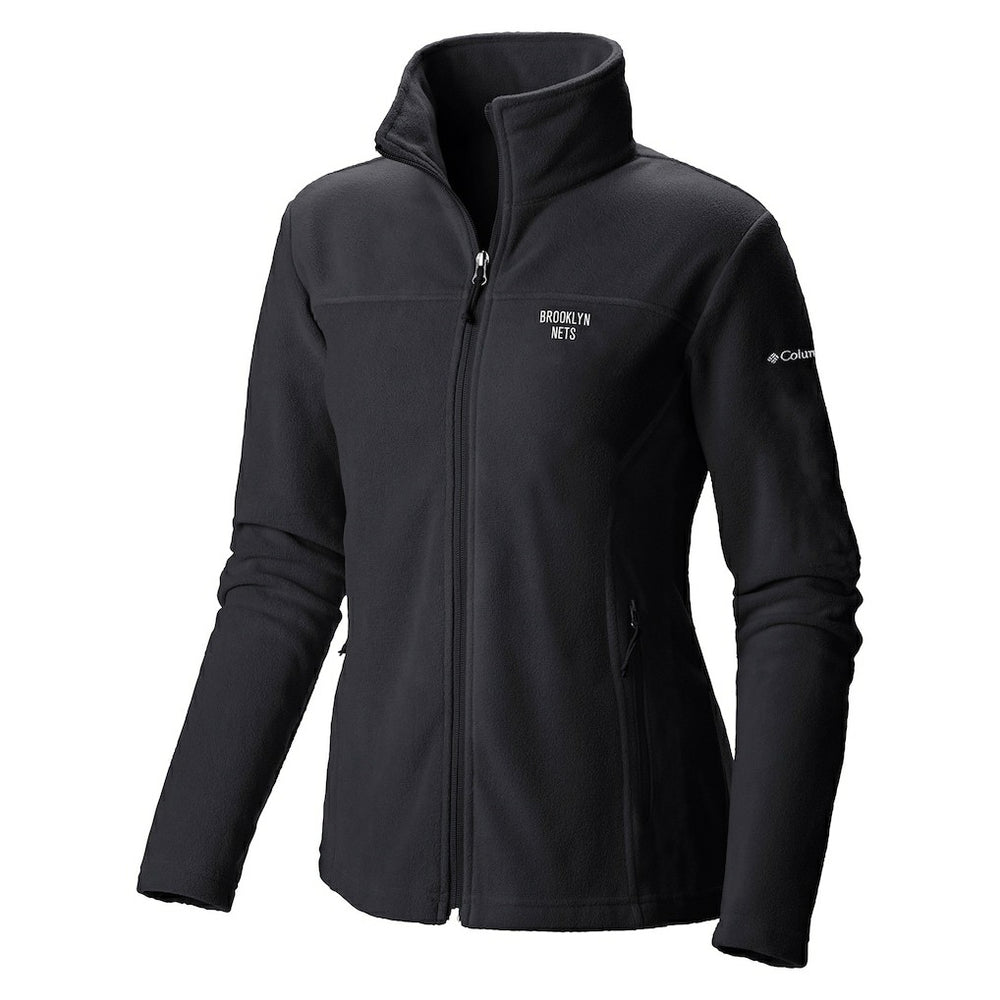 Columbia Brooklyn Nets Women's Give & Go II Fleece Full-Zip Jacket