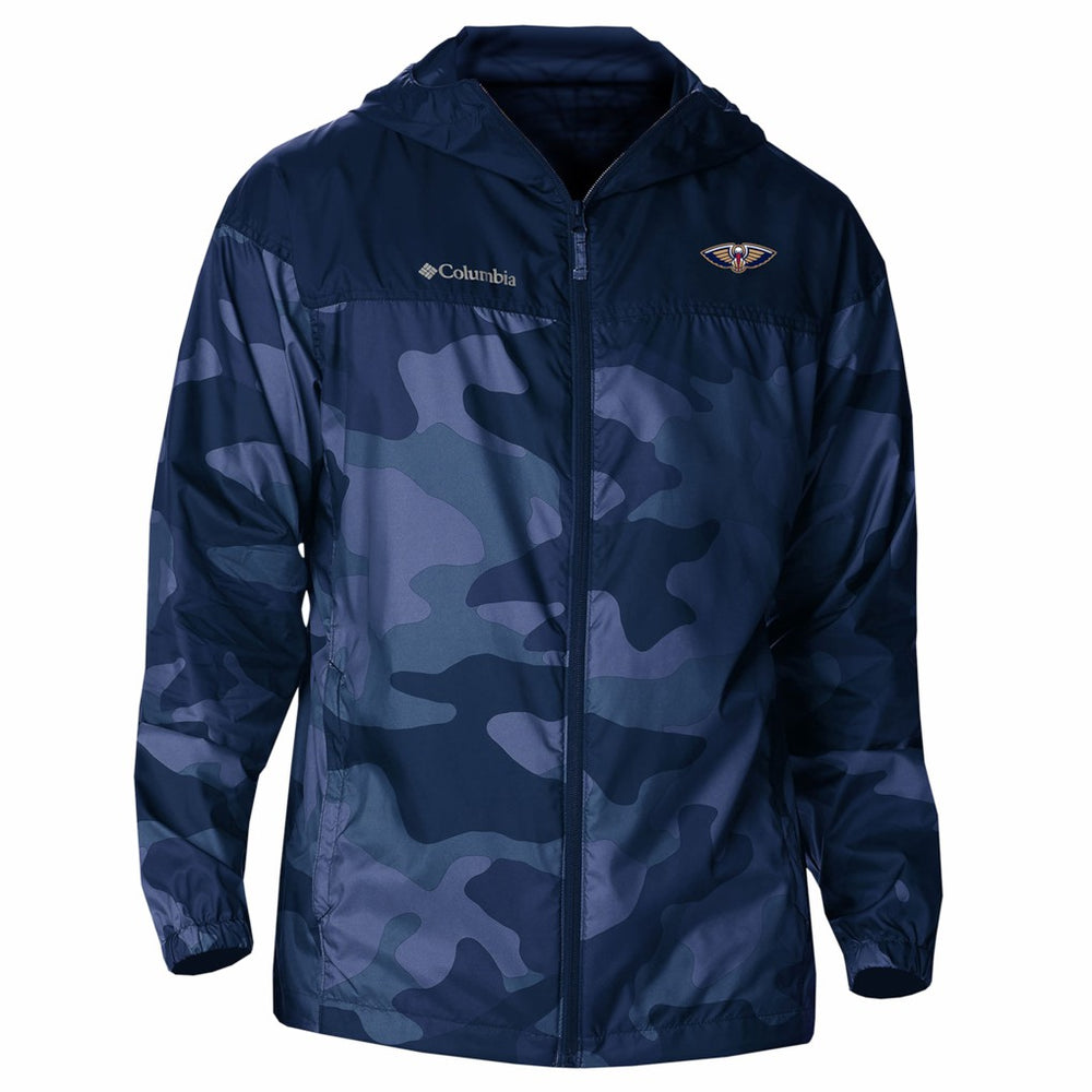 Columbia New Orleans Pelicans Flash Challenger Windbreaker Jacket