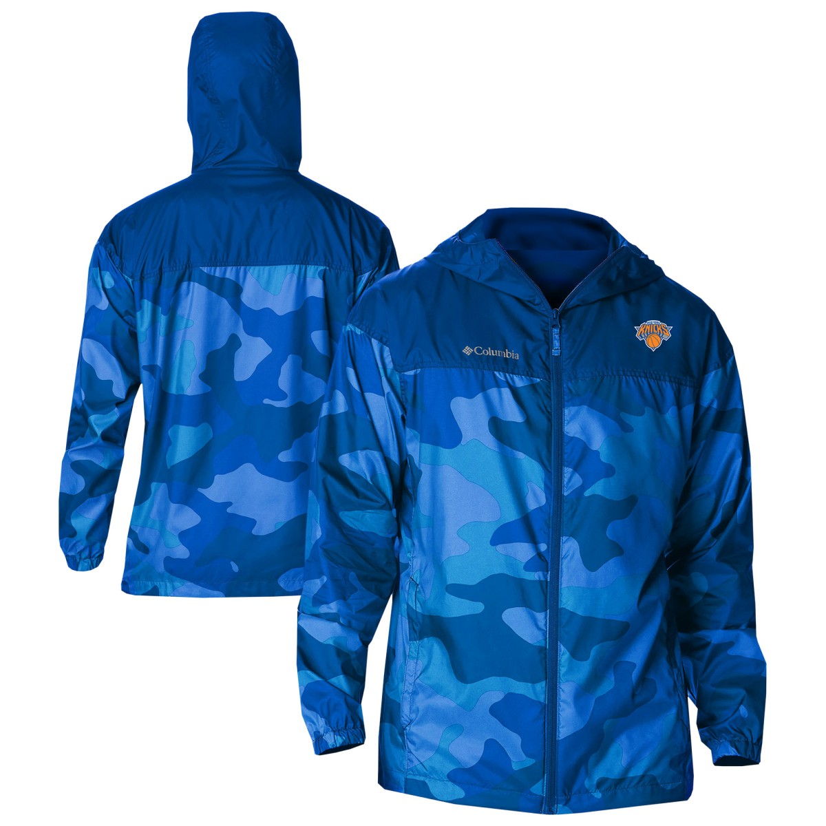 Columbia New York Knicks Flash Challenger Windbreaker Jacket