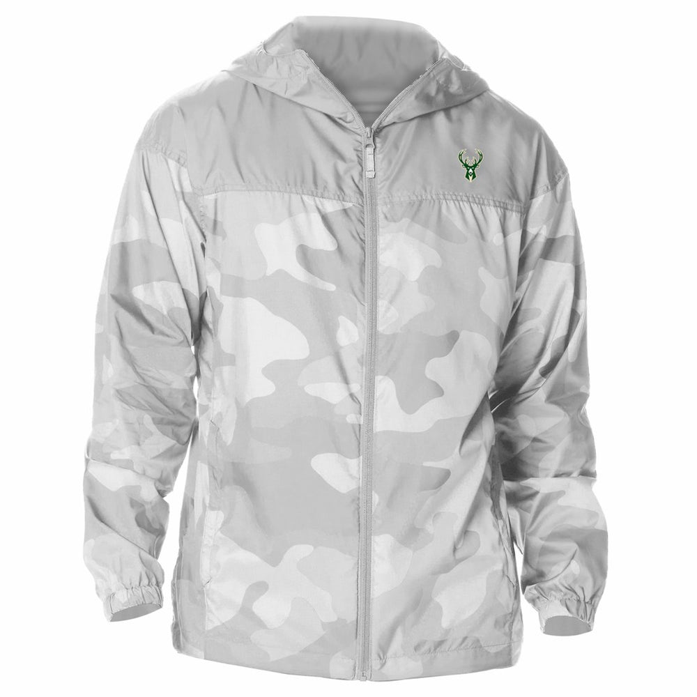 Columbia Milwaukee Bucks Flash Challenger Windbreaker Jacket