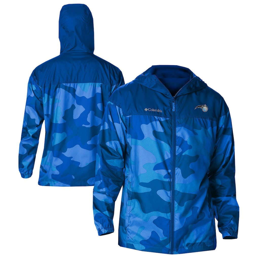 Columbia Orlando Magic Flash Challenger Windbreaker Jacket
