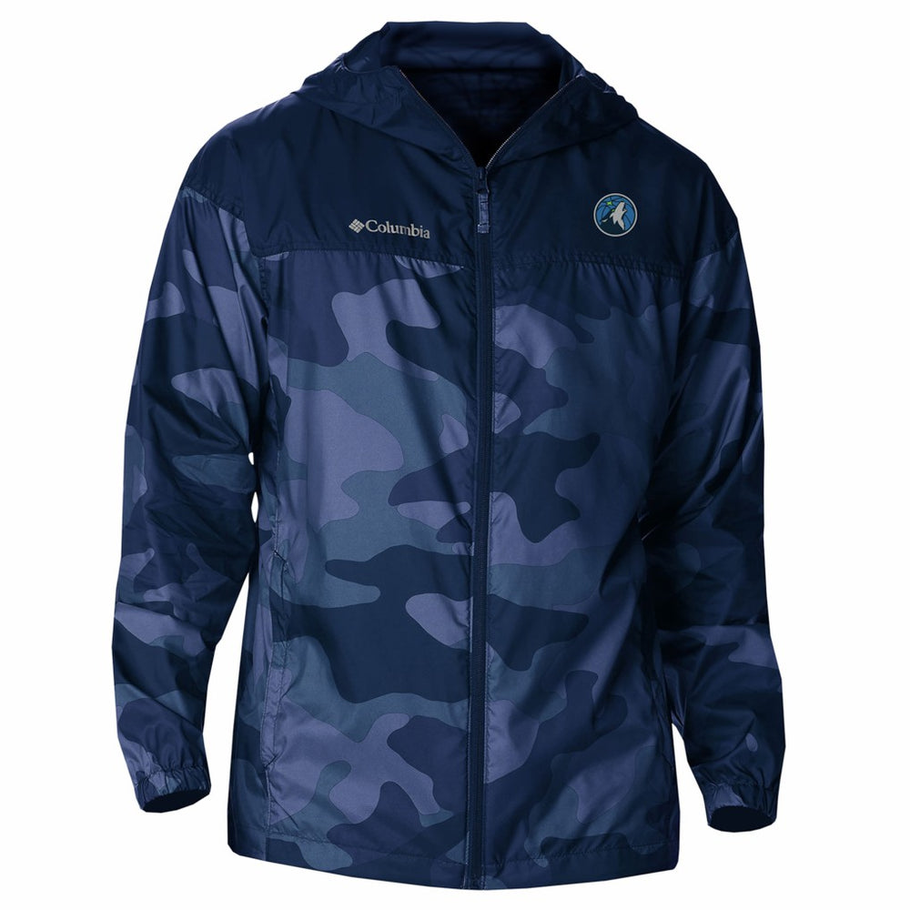 Columbia Minnesota Timberwolves Flash Challenger Windbreaker Jacket
