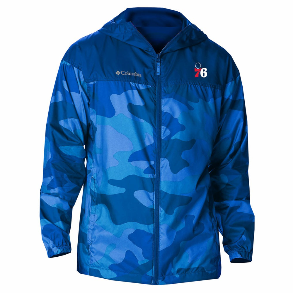Columbia Philadelphia 76ers Flash Challenger Windbreaker Jacket