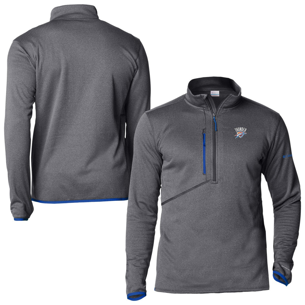 Columbia Oklahoma City Thunder Park View Fleece Half-Zip Top