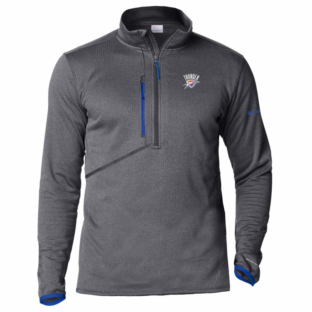 Columbia Oklahoma City Thunder Park View Fleece Half-Zip Top