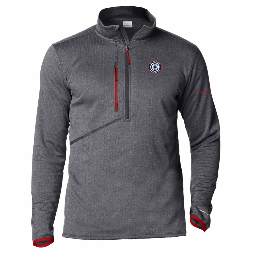 Columbia LA Clippers Park View Fleece Half-Zip Top