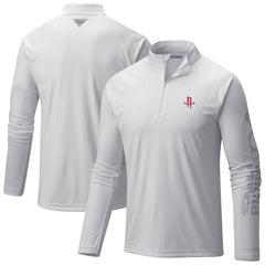Columbia Houston Rockets PFG Terminal Tackle Quarter-Zip Top sale