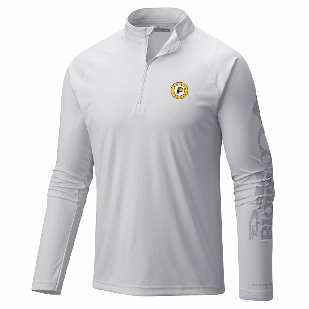 Columbia Indiana Pacers PFG Terminal Tackle Quarter-Zip Top