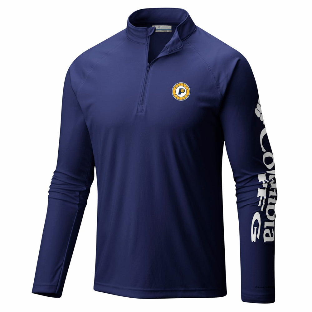 Columbia Indiana Pacers PFG Terminal Tackle Quarter-Zip Top