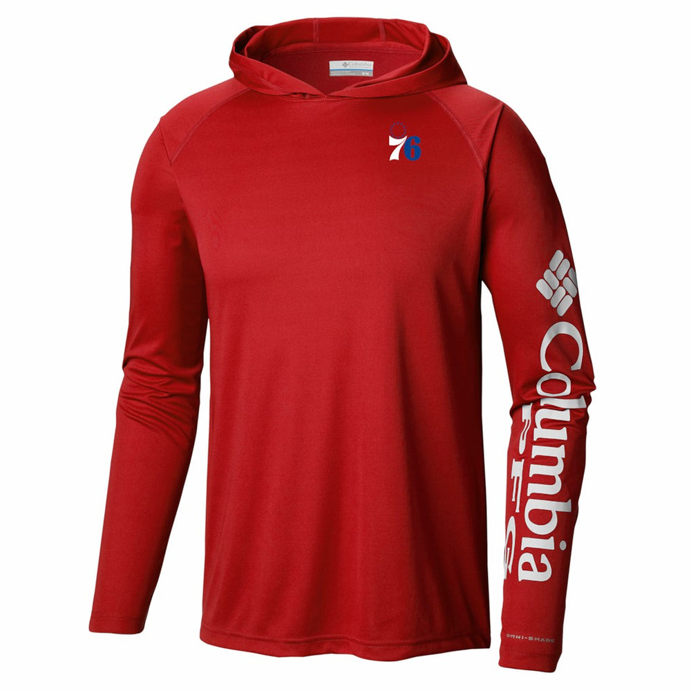 Columbia Philadelphia 76ers PFG Super Terminal Tackle Hoodie