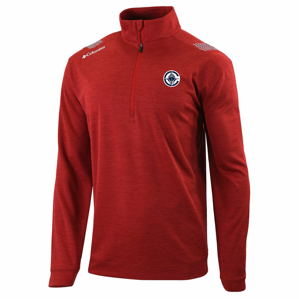 Columbia LA Clippers Oakland Downs Omni-Wick Quarter-Zip Top