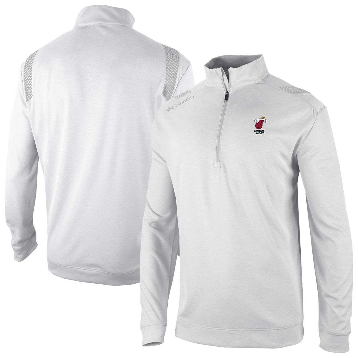 Columbia Miami Heat Oakland Downs Omni-Wick Quarter-Zip Top