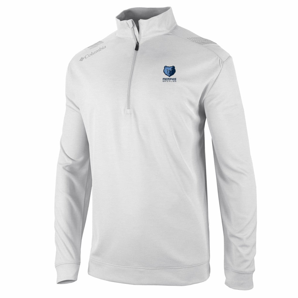 Columbia Memphis Grizzlies Oakland Downs Omni-Wick Quarter-Zip Top