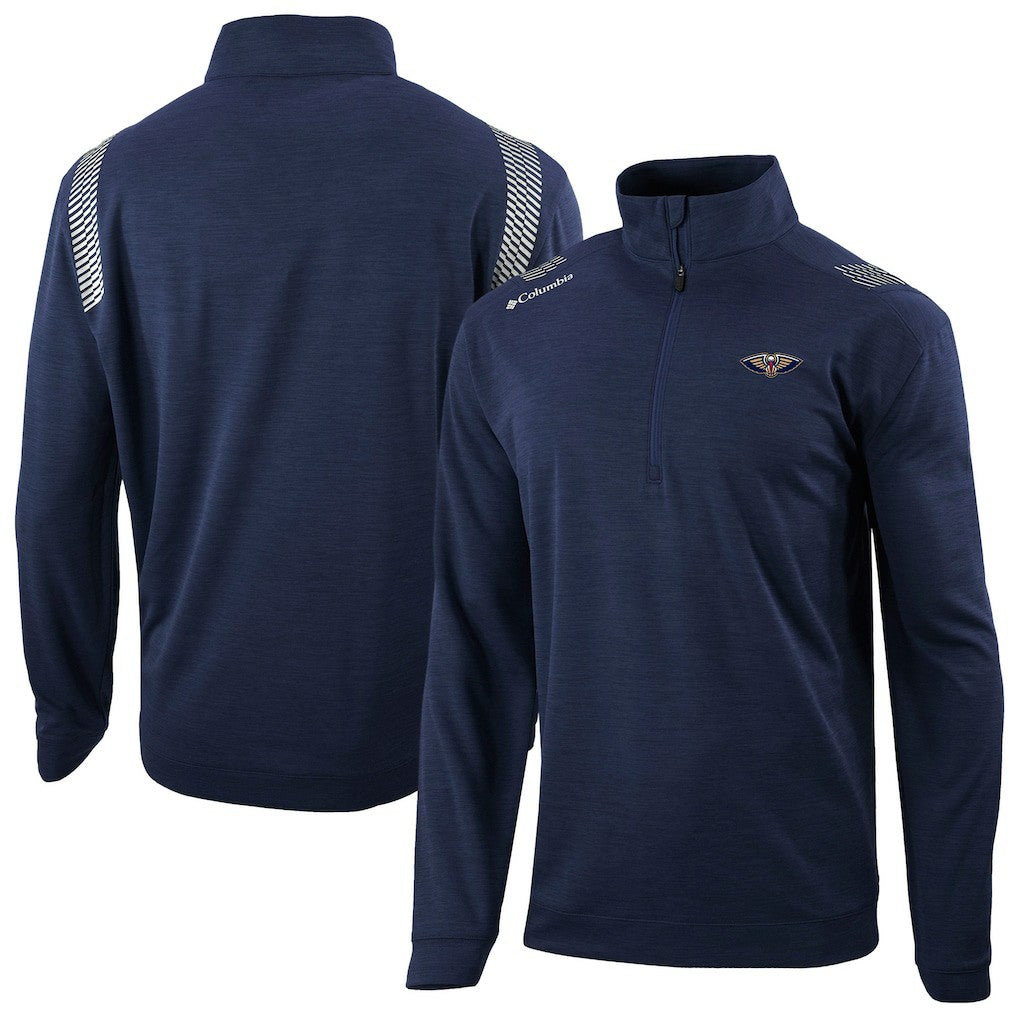 Columbia New Orleans Pelicans Oakland Downs Omni-Wick Quarter-Zip Top