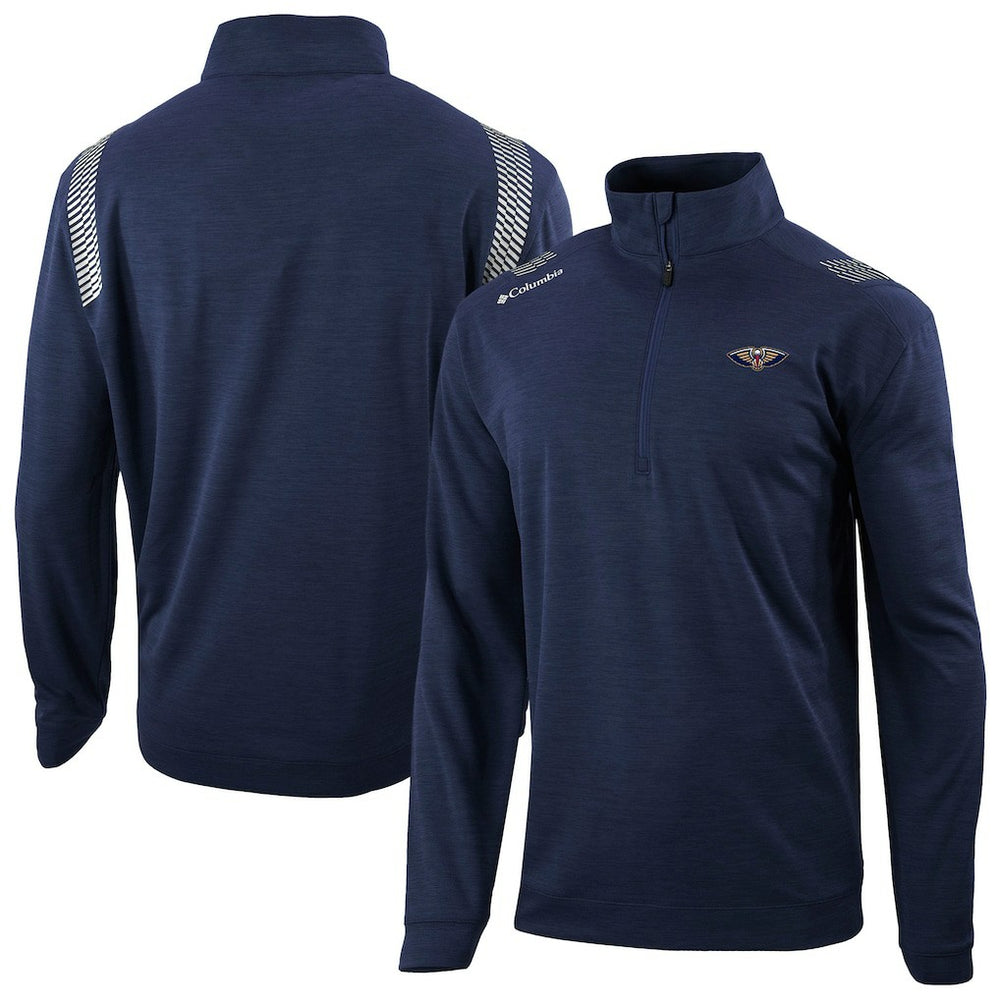 Columbia New Orleans Pelicans Oakland Downs Omni-Wick Quarter-Zip Top
