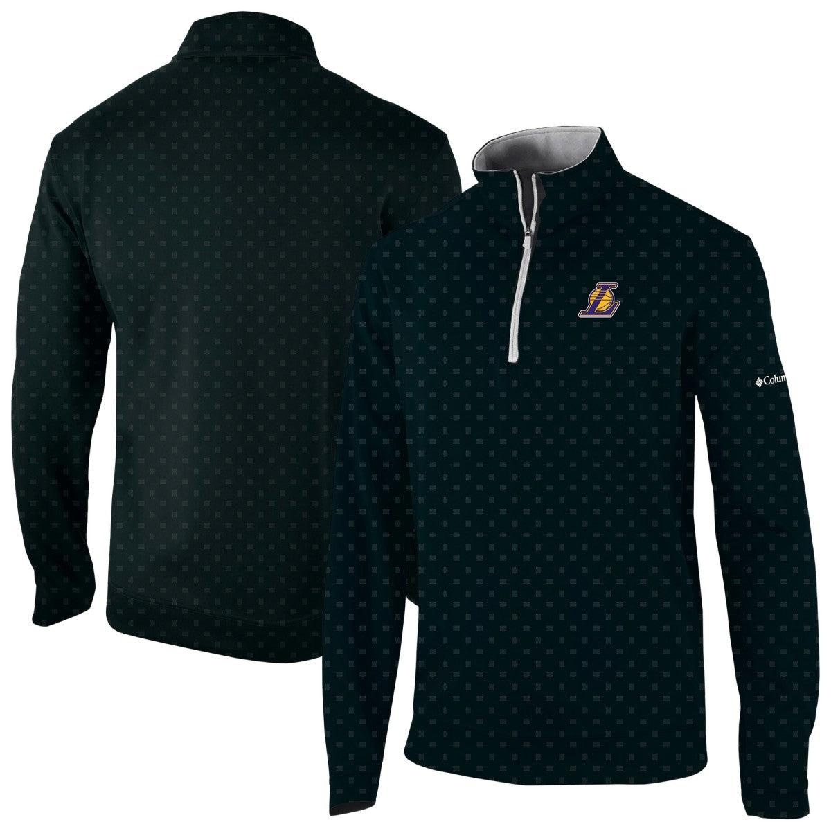 Columbia Los Angeles Lakers Wickham Hills Omni-Wick Quarter-Zip Jacket