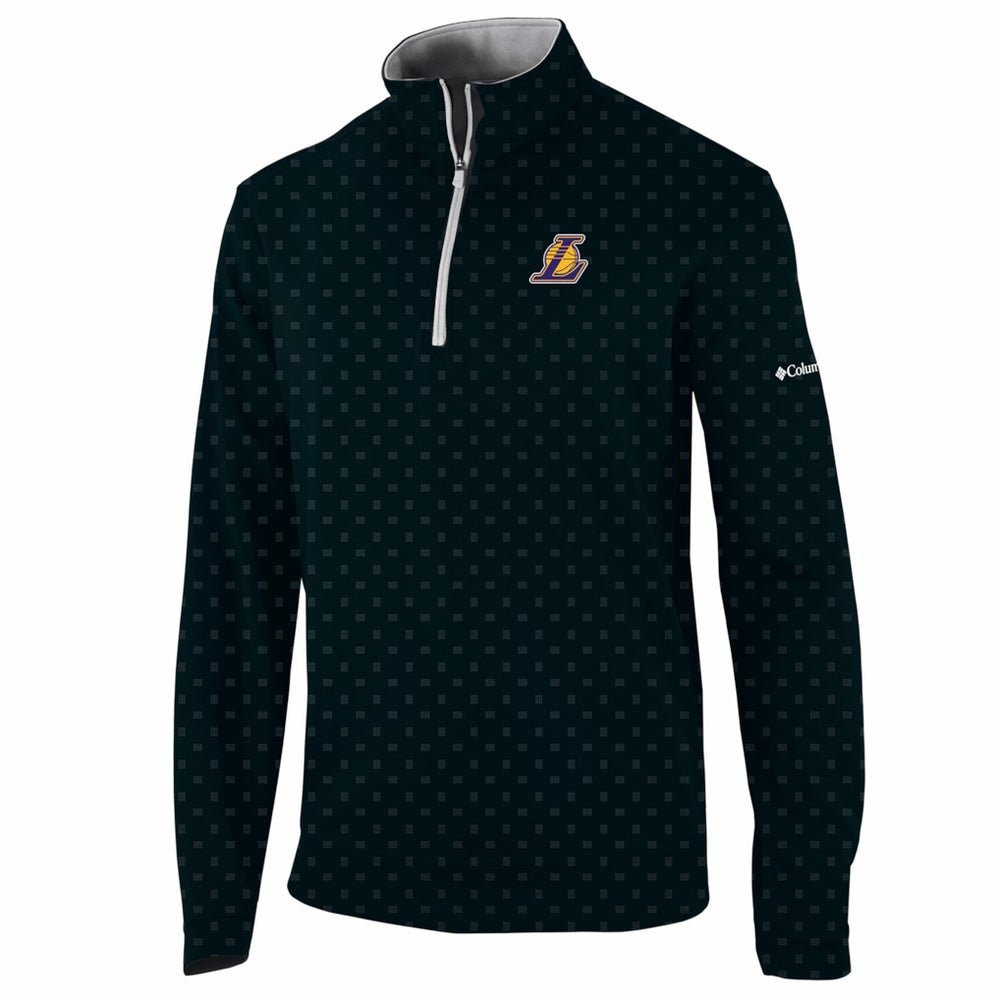 Columbia Los Angeles Lakers Wickham Hills Omni-Wick Quarter-Zip Jacket