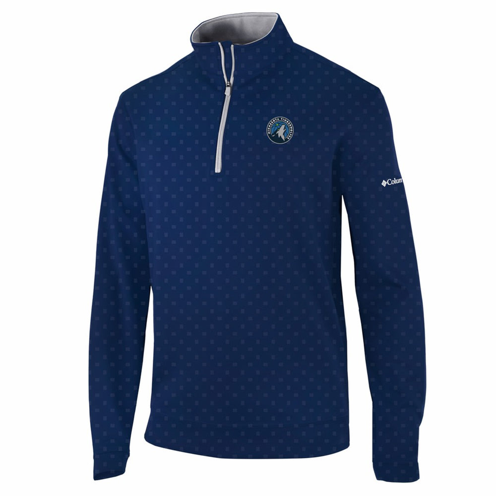 Columbia Minnesota Timberwolves Wickham Hills Omni-Wick Quarter-Zip Jacket