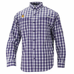 Columbia Los Angeles Lakers Super Tamiami Omni-Shade Long Sleeve Button-Down Shirt