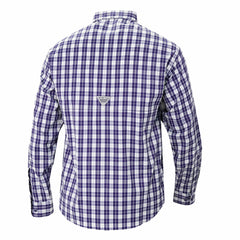 Columbia Los Angeles Lakers Super Tamiami Omni-Shade Long Sleeve Button-Down Shirt