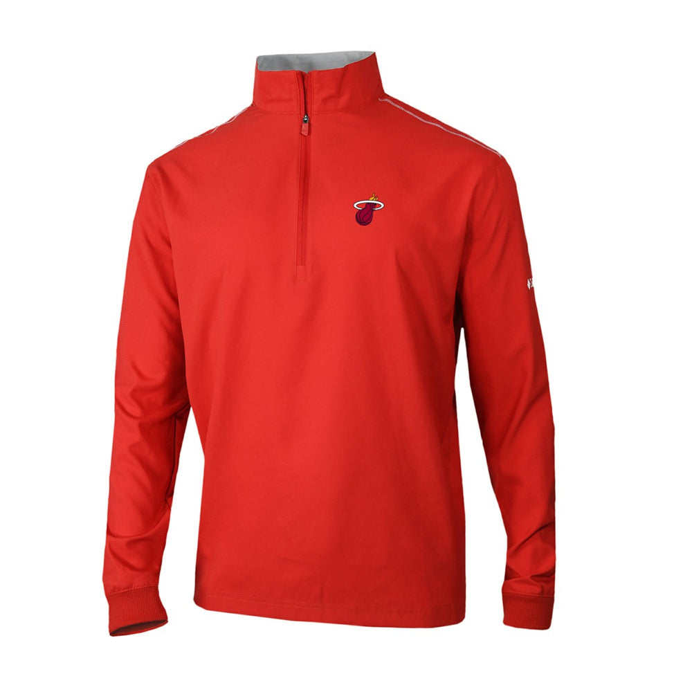 Columbia Miami Heat Omni-Wick Bogey's Paradise Quarter-Zip Top
