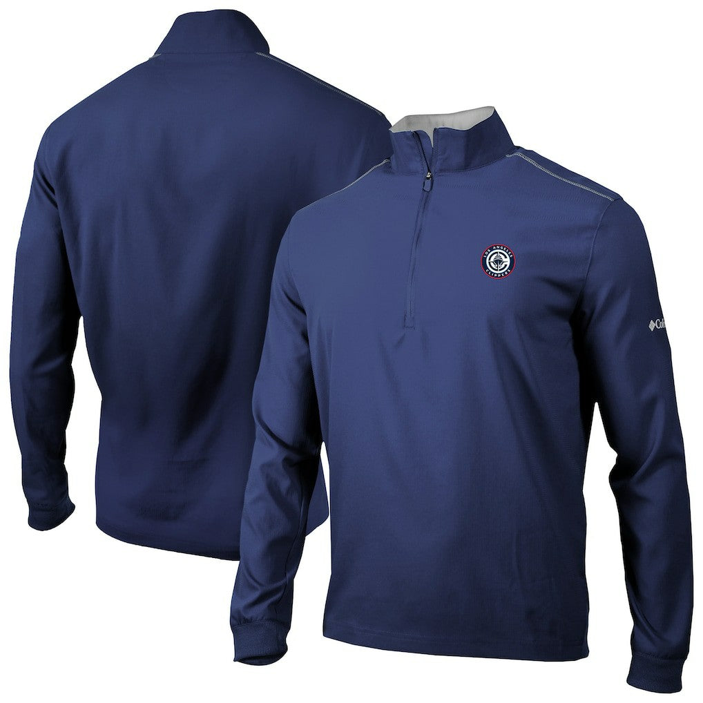 Columbia LA Clippers Omni-Wick Bogey's Paradise Quarter-Zip Top