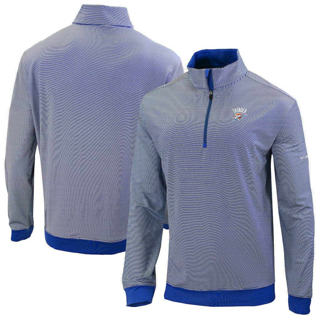 Columbia Oklahoma City Thunder Omni-Wick Even Lie Quarter-Zip Top