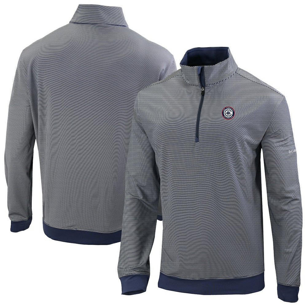 Columbia LA Clippers Omni-Wick Even Lie Quarter-Zip Top