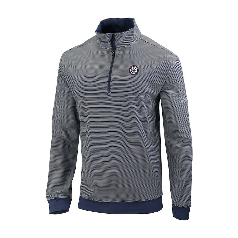 Columbia LA Clippers Omni-Wick Even Lie Quarter-Zip Top