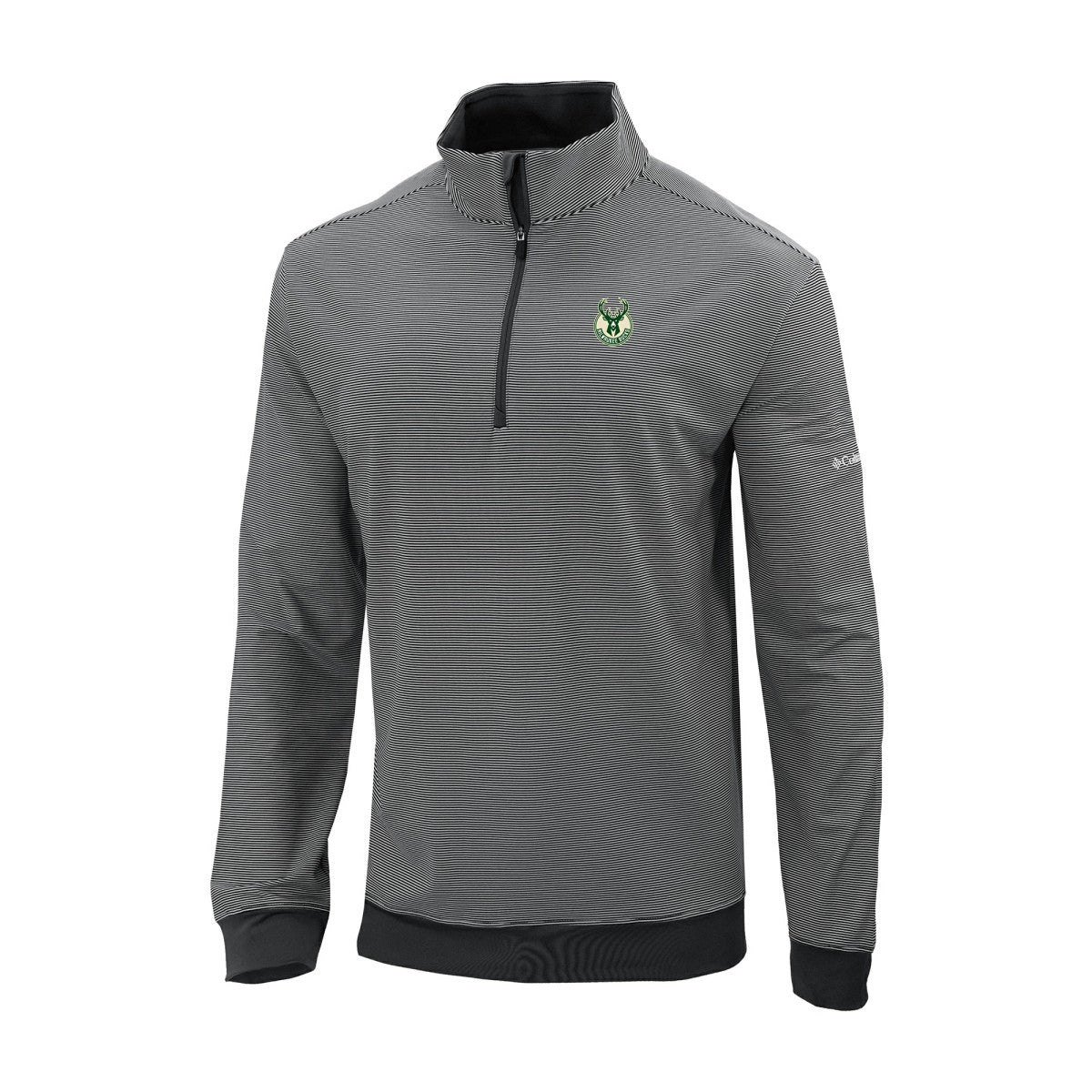 Columbia Milwaukee Bucks Omni-Wick Even Lie Quarter-Zip Top