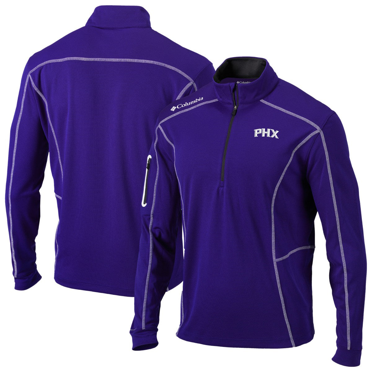 Columbia Phoenix Suns Omni-Wick Shotgun Quarter-Zip Jacket