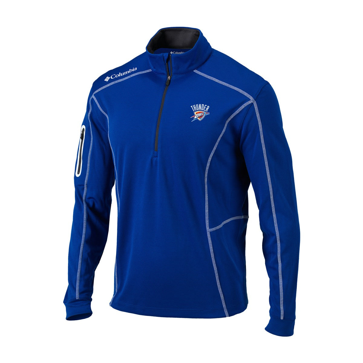 Columbia Oklahoma City Thunder Omni-Wick Shotgun Quarter-Zip Jacket