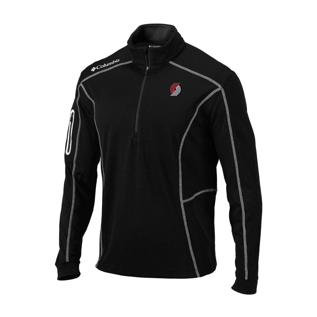 Columbia Portland Trail Blazers Omni-Wick Shotgun Quarter-Zip Jacket