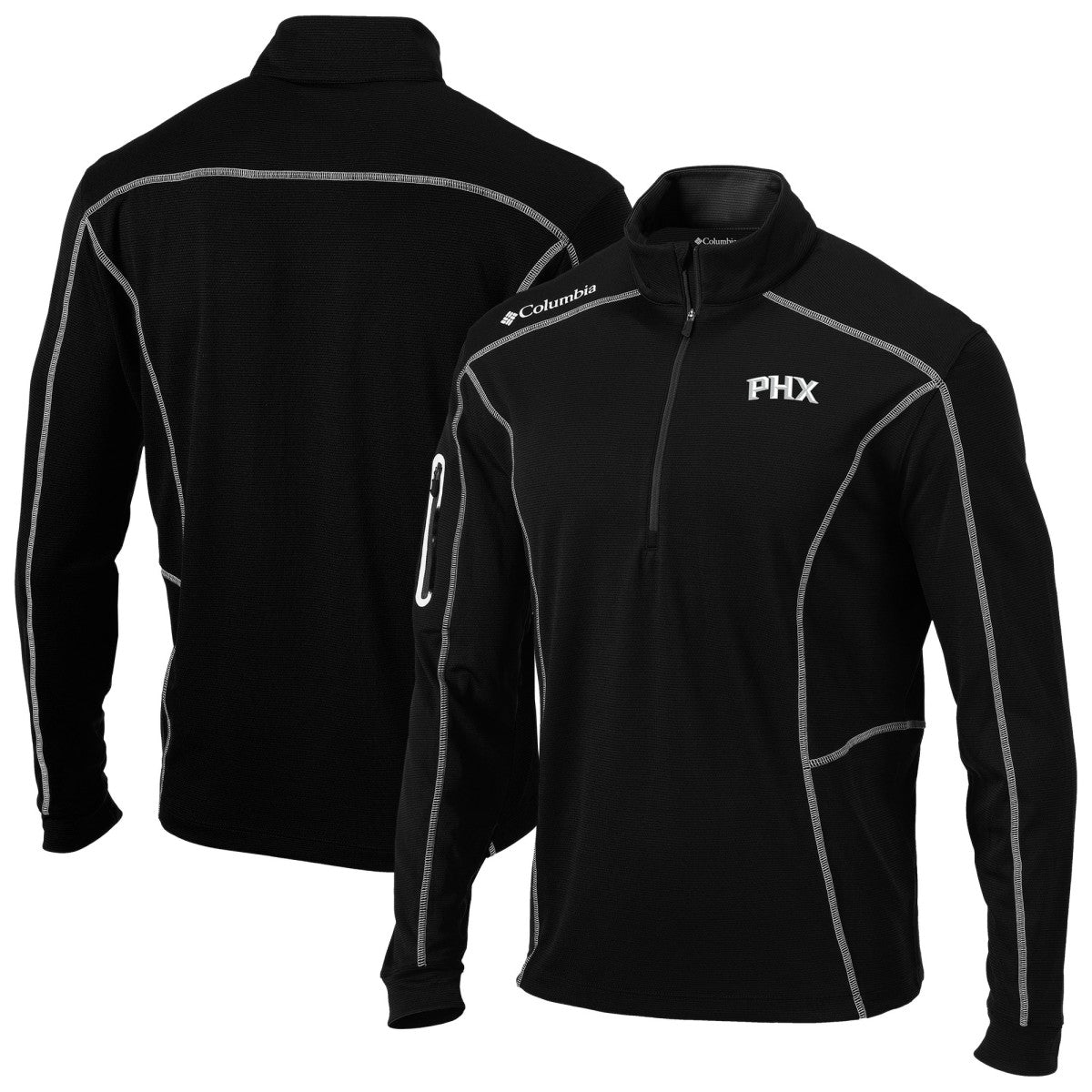Columbia Phoenix Suns Omni-Wick Shotgun Quarter-Zip Jacket