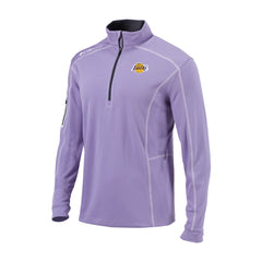Columbia Los Angeles Lakers Omni-Wick Shotgun Quarter-Zip Jacket