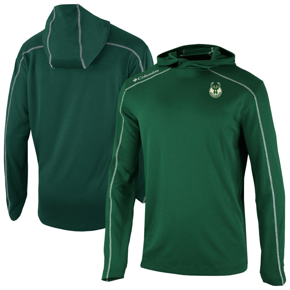 Columbia Milwaukee Bucks Omni-Wick Shotgun Pullover Hoodie