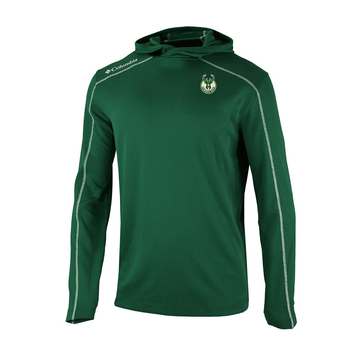 Columbia Milwaukee Bucks Omni-Wick Shotgun Pullover Hoodie