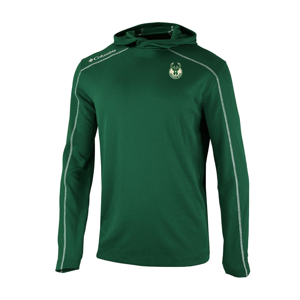 Columbia Milwaukee Bucks Omni-Wick Shotgun Pullover Hoodie