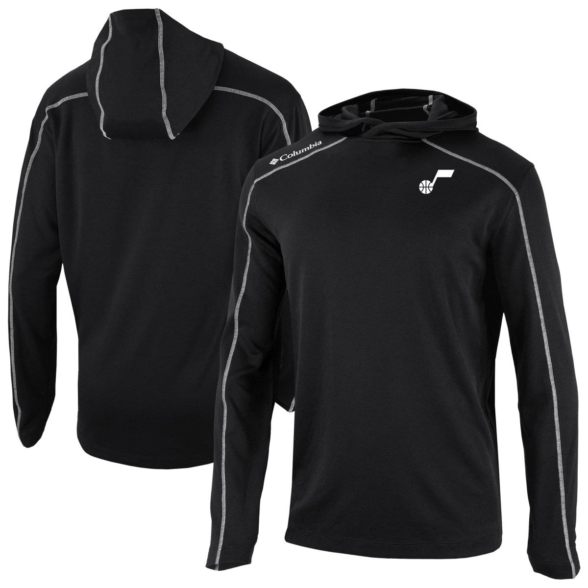 Columbia Utah Jazz Omni-Wick Shotgun Pullover Hoodie