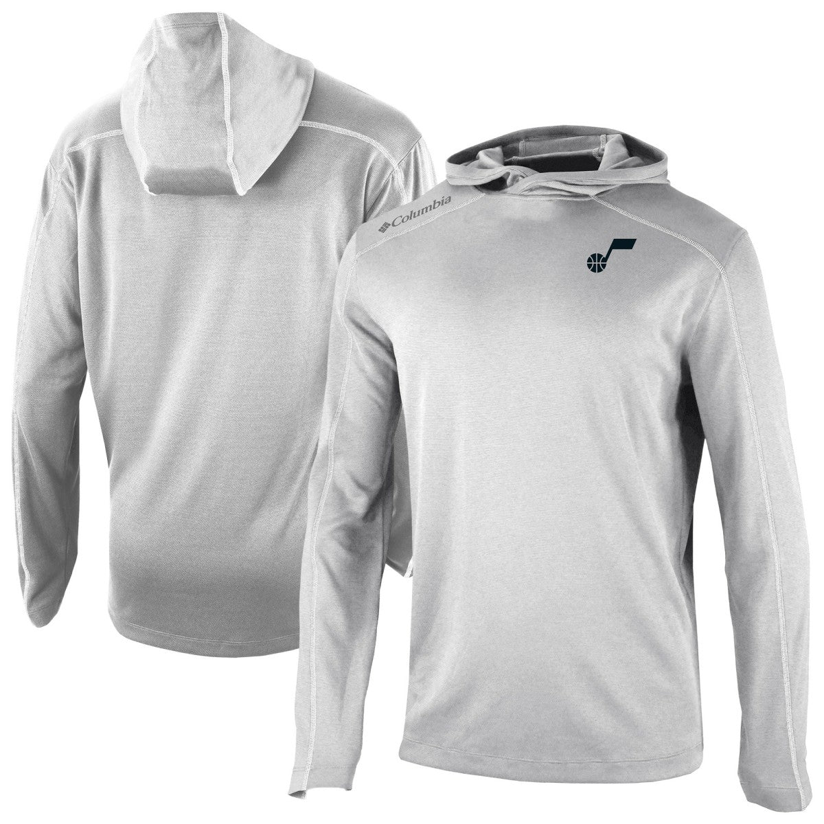 Columbia Utah Jazz Omni-Wick Shotgun Pullover Hoodie