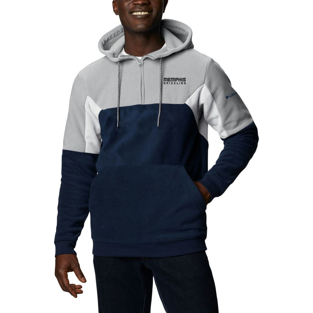 Columbia Memphis Grizzlies Men's Lodge Quarter-Zip Hoodie