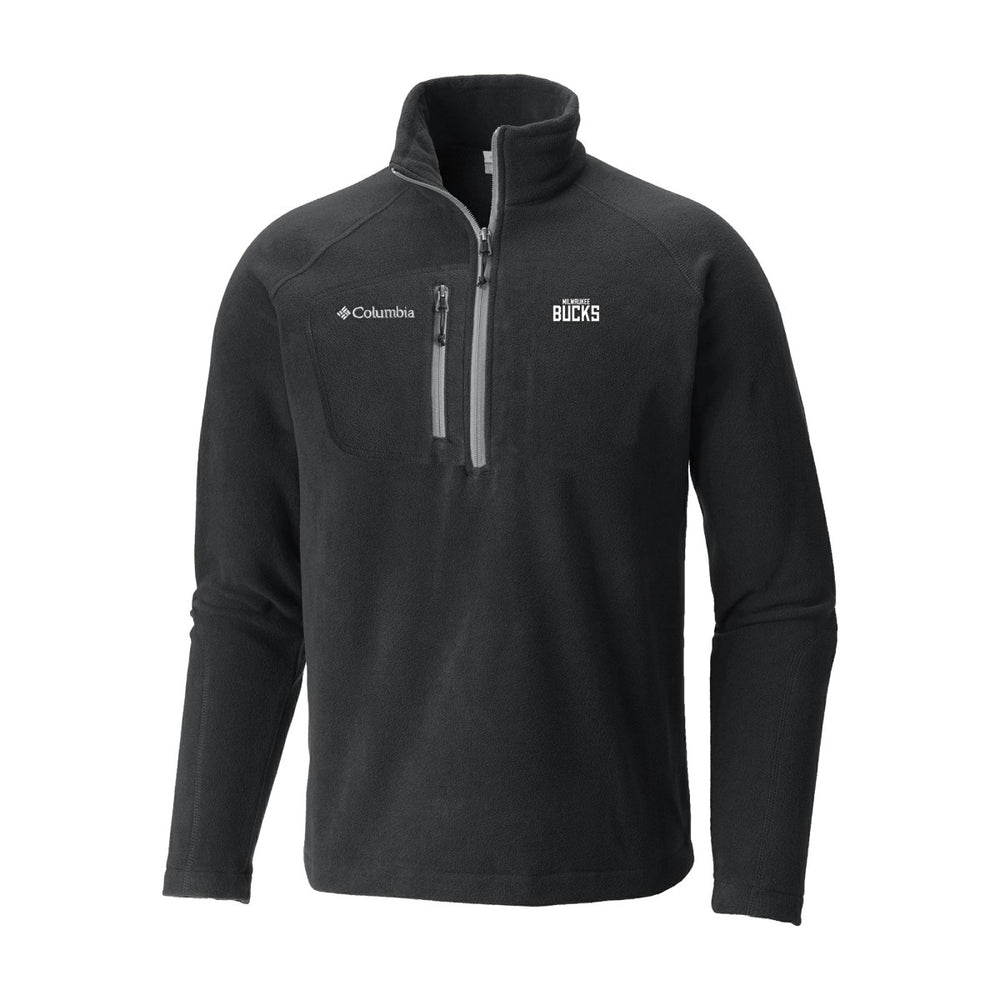 Columbia Milwaukee Bucks Fast Trek III Half-Zip Fleece Pullover