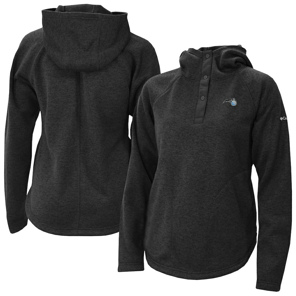 Columbia Orlando Magic Women's Sweater Weather Quarter-Snap Hoodie