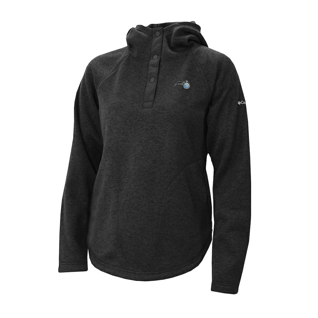 Columbia Orlando Magic Women's Sweater Weather Quarter-Snap Hoodie