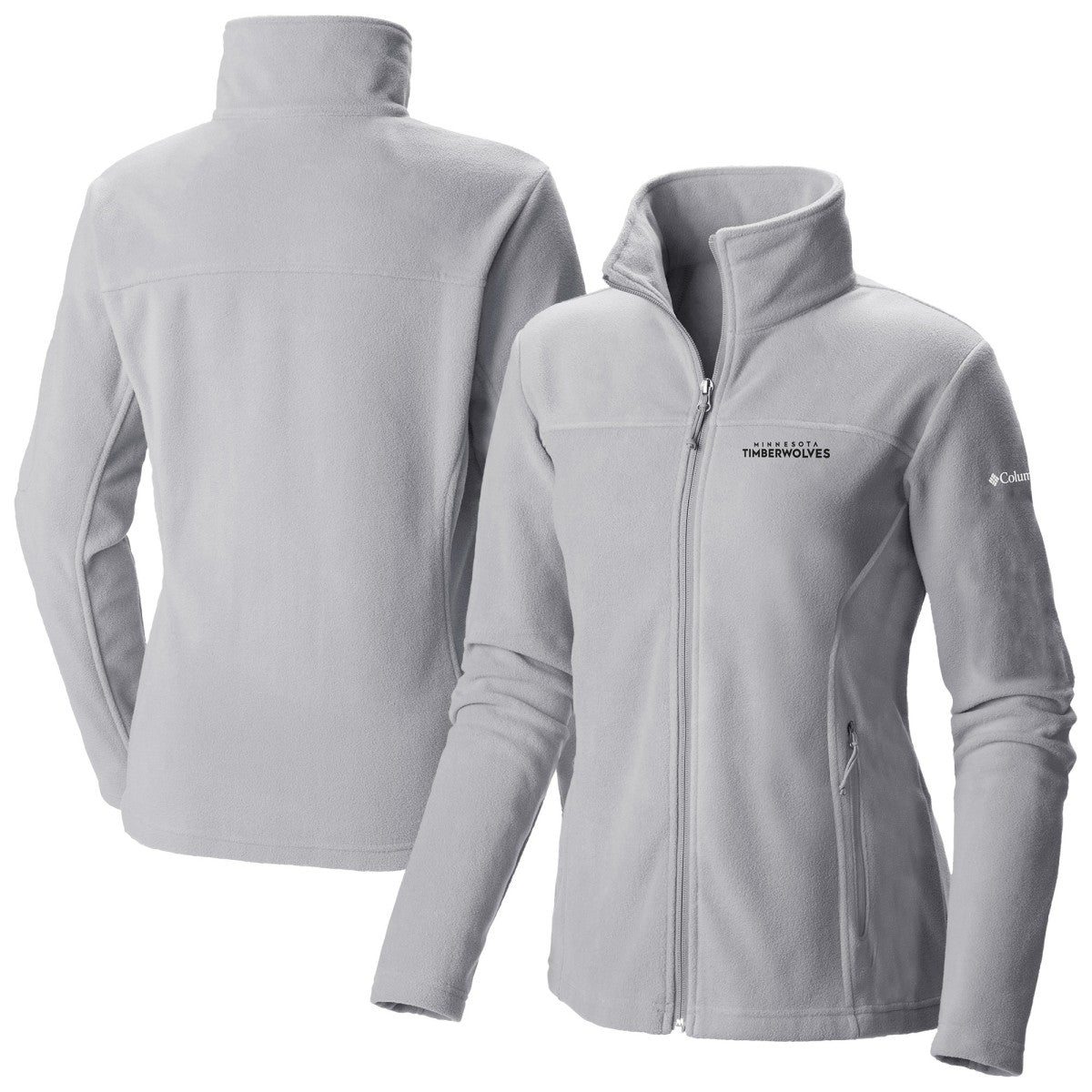Columbia Minnesota Timberwolves Women's Give & Go II Fleece Full-Zip Jacket