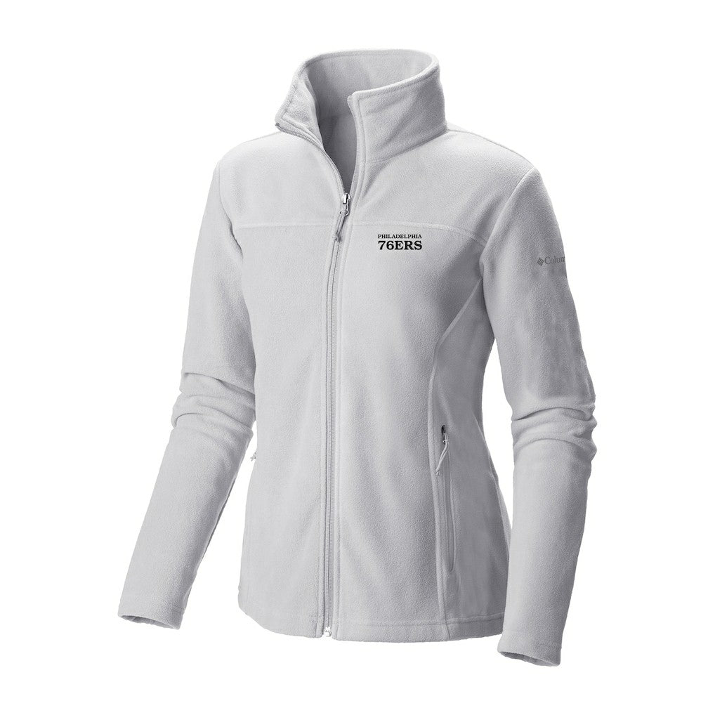 Columbia Philadelphia 76ers Women's Give & Go II Fleece Full-Zip Jacket