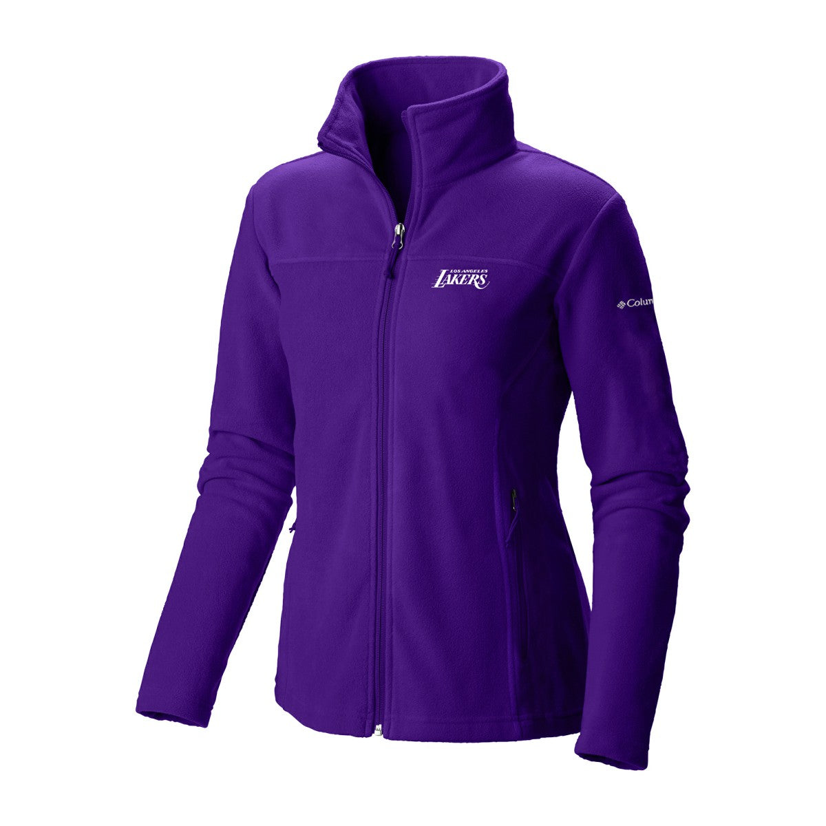 Columbia Los Angeles Lakers Women's Give & Go II Fleece Full-Zip Jacket