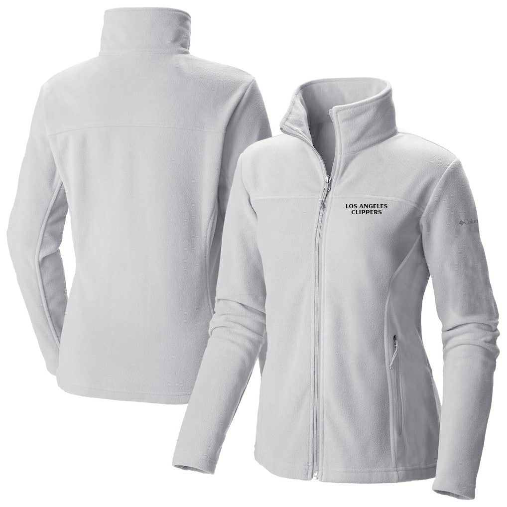 Columbia LA Clippers Women's Give & Go II Fleece Full-Zip Jacket