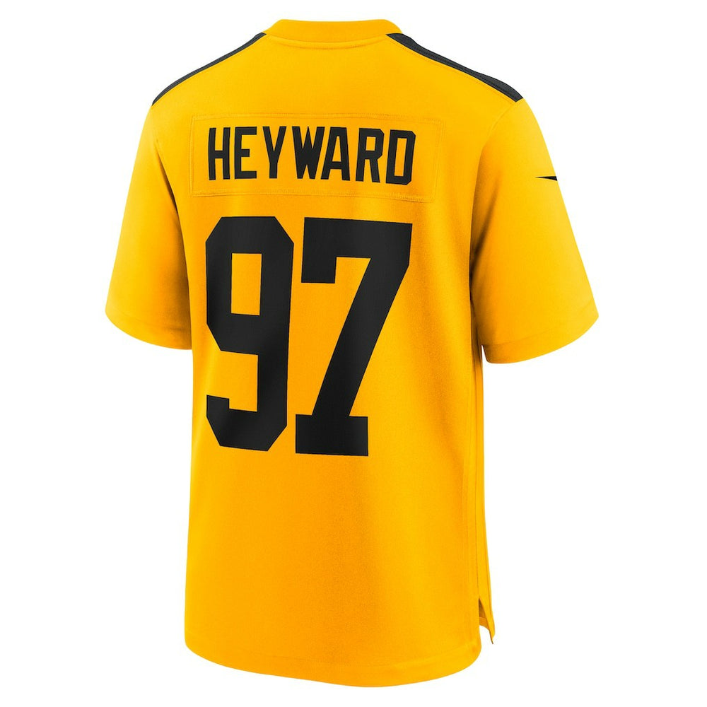 Cameron Heyward  Alternate 1933 Throwback Game Jersey - Pittsburgh Steelers Jerseys