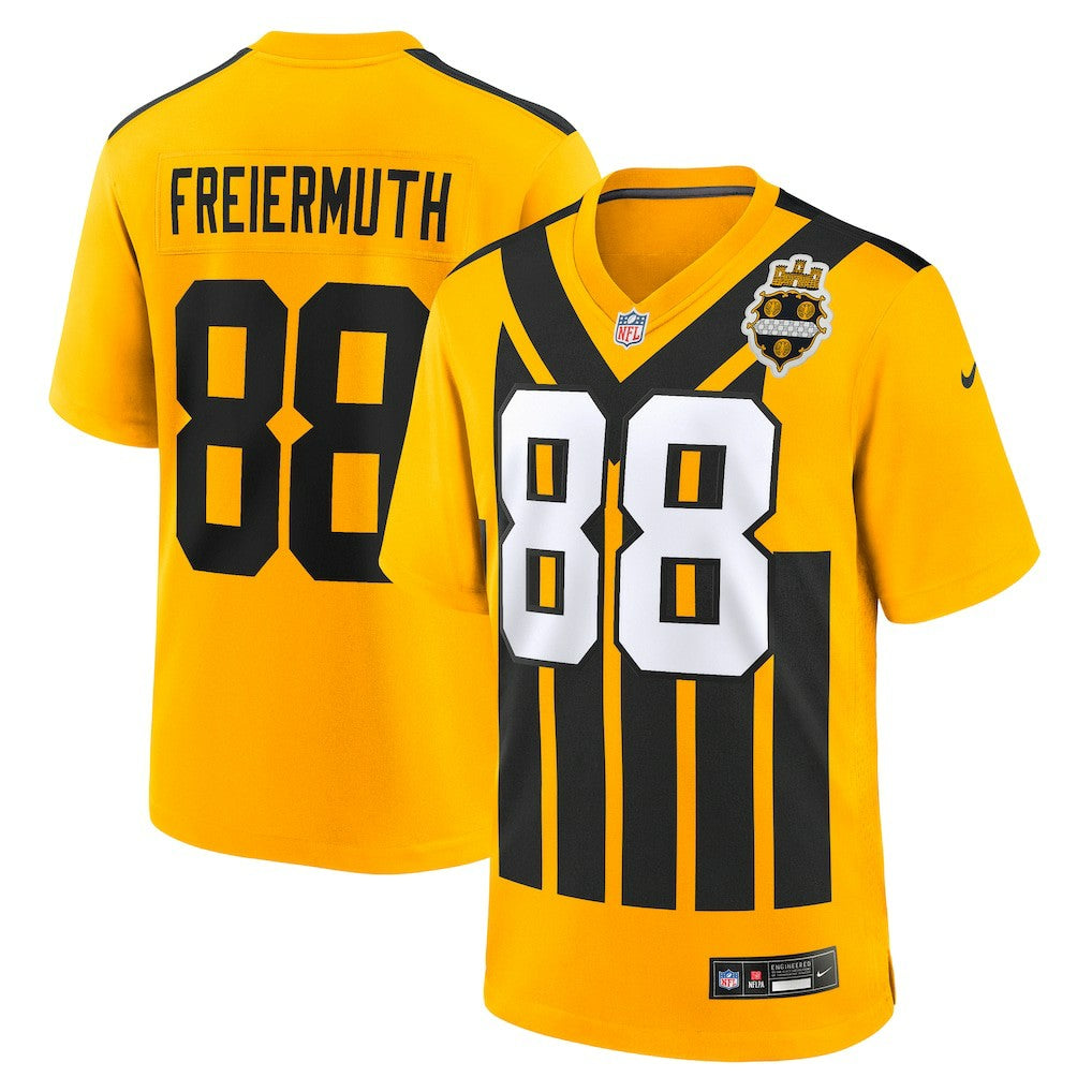 Pat Freiermuth  Alternate 1933 Throwback Game Jersey - Pittsburgh Steelers Jerseys